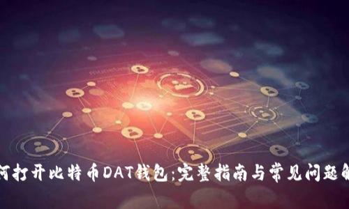 如何打开比特币DAT钱包：完整指南与常见问题解答