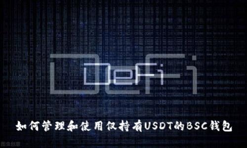 如何管理和使用仅持有USDT的BSC钱包