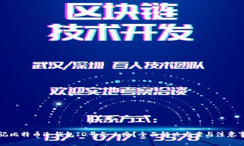 忘记比特币冷钱包ID号怎么办？全面解决方案与注意事项