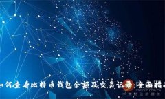 如何查看比特币钱包余额